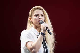 06th July 2017 - Shakira at Global Citizen Festival 2017 at Barclaycard Arena in Hamburg, Germany. | Verwendung weltweit/picture alliance