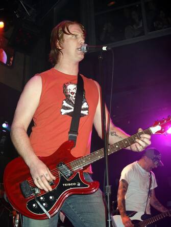 Josh Homme of Queens of the Stone Age at the Be Well: Ramones Cancer Benefit Fundraiser held at Spirit in New York City - 08 October 2004