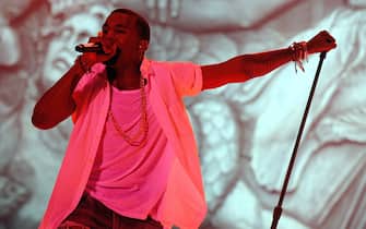 AUSTIN, TX - SEPTEMBER 16: Kanye West performs as part of  the Austin City Limits Music Festival Day One at Zilker Park on September 16, 2011 in Austin Texas. (Photo by Tim Mosenfelder/Getty Images)