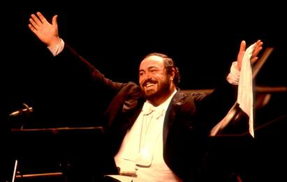 Luciano Pavarotti avrà una stella sulla Walk of Fame. Fotostoria 