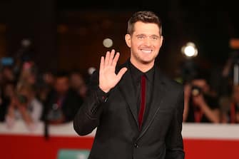 ROME, ITALY - OCTOBER 14:  Michael Buble walks a red carpet for 'Tour Stop 148' during the 11th Rome Film Festival at Auditorium Parco Della Musica on October 14, 2016 in Rome, Italy.  (Photo by Vittorio Zunino Celotto/Getty Images)