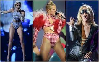 Miley 2013, 2014 and 2022 at concerts