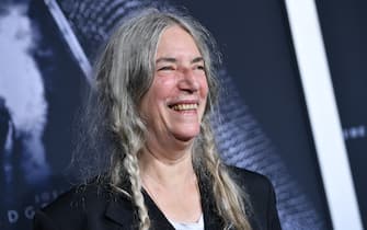 Singer-songwriter Patti Smith attends "The King" New York Premiere at SVA Theater in New York, NY, October 1, 2019. (Photo by Anthony Behar/Sipa USA)