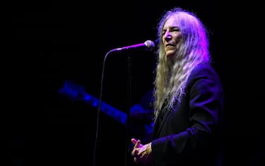 Patti Smith during the concert at La Nuvola Roma, as part of the first edition of the event Riemergere promoted by EUR Culture per Roma, 10 October 2021