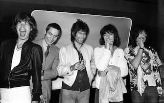 NEW YORK, NY - CIRCA 1979: Mick Jagger, Charlie Watts, Keith Richards, Bill Wyman and Ronnie Wood of The Rolling Stones circa 1979 in New York City. (Photo by Robin Platzer/Images/Getty Images)