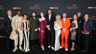 Euphoria, the photos of the cast of the TV series
