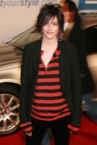 HOLLYWOOD - FEBRUARY 28:  Katherine Moennig arrives at the General Motors Ten event on February 28, 2006 in Hollywood, California. (Photo by Bob Berg/Getty Images)