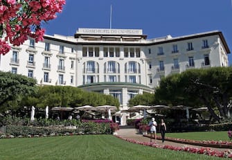 This picture taken on July 3, 2003 shows the Grand Hotel du Cap Ferrat in Saint Jean Cap Ferrat, on the French Riviera.  In a week of jewellery heists on the French Riviera, another theft has been reported at the billionaires' resort of the Grand Hotel de Saint Jean Cap Ferrat, east of Nice, police said on August 3, 2013. The safes of three rooms at the hotel were broken into and jewellery and other valuables estimated at 40,000 euros ($53,000) were stolen, the hotel management reported late on August 2.   AFP PHOTO / VANINA LUCCHESI        (Photo credit should read VANINA LUCCHESI/AFP via Getty Images)