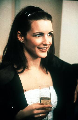809471 384168 03: Actress Kristin Davis (Charlotte) acts in a scene from the HBO television series "Sex and the City" third season, episode "Politically Erect". (Photo by Paramount Pictures/Newsmakers)