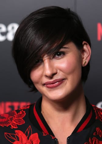 WEST HOLLYWOOD, CA - SEPTEMBER 14:  Actress Jacqueline Toboni attends the premiere of Netflix's "Easy"  at The London Hotel on September 14, 2016 in West Hollywood, California.  (Photo by David Livingston/Getty Images)