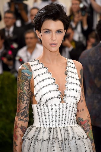 NEW YORK, NY - MAY 01:  Ruby Rose attends the "Rei Kawakubo/Comme des Garcons: Art Of The In-Between" Costume Institute Gala at Metropolitan Museum of Art on May 1, 2017 in New York City.  (Photo by Dimitrios Kambouris/Getty Images)