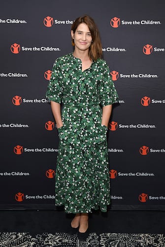 LOS ANGELES, CA - OCTOBER 11:  Actor Cobie Smulders celebrates International Day of the Girl on October 11, 2018 in Los Angeles, California.  (Photo by Presley Ann/Getty Images for Save the Children)