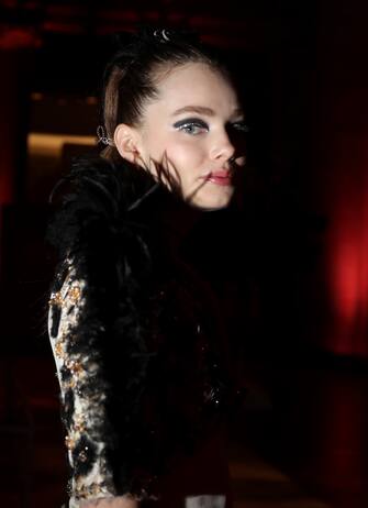 NEW YORK, NEW YORK - MAY 06: Kristine Froseth attends The 2019 Met Gala Celebrating Camp: Notes on Fashion at Metropolitan Museum of Art on May 06, 2019 in New York City. (Photo by Kevin Tachman/MG19/Getty Images for The Met Museum/Vogue)