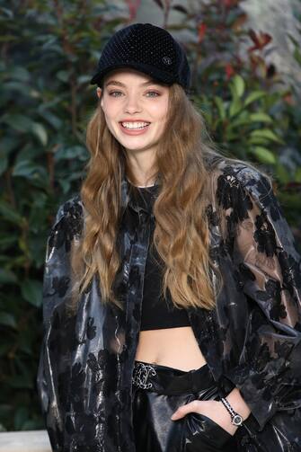 PARIS, FRANCE - JANUARY 22: Kristine Froseth attends the Chanel Haute Couture Spring Summer 2019 show as part of Paris Fashion Week  on January 22, 2019 in Paris, France. (Photo by Julien M. Hekimian/Getty Images for Chanel)