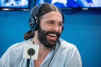 NEW YORK, NY - FEBRUARY 14:  Jonathan Van Ness visits SiriusXM to talk about the "Queer Eye for the Straight Guy" reboot at SiriusXM Studios on February 14, 2018 in New York City.  (Photo by Roy Rochlin/Getty Images)