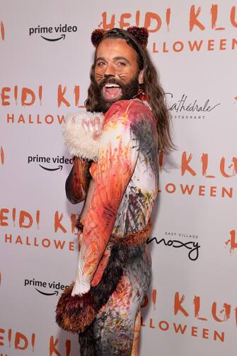 NEW YORK, NEW YORK - OCTOBER 31: Jonathan Van Ness attends Heidi Klum's 20th Annual Halloween Party presented by Amazon Prime Video and SVEDKA Vodka at CathÃ©drale New York on October 31, 2019 in New York City. (Photo by Noam Galai/Getty Images for Heidi Klum)