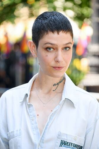 NEW YORK, NEW YORK - JUNE 29: Asia Kate Dillon attends Lightbox X Coolhaus Pride Event at Stonewall Inn on June 29, 2019 in New York City. (Photo by Jennifer Graylock/Getty Images for Battalion PR)