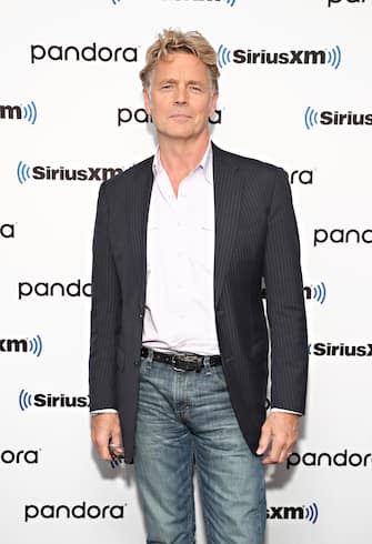 NEW YORK, NY - NOVEMBER 26:  (EXCLUSIVE COVERAGE) Actor John Schneider visits the SiriusXM Studios on November 26, 2019 in New York City.  (Photo by Cindy Ord/Getty Images)