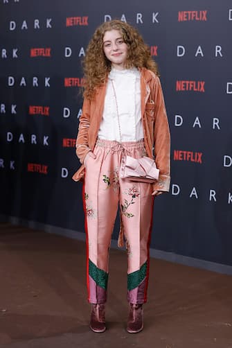 BERLIN, GERMANY - NOVEMBER 20:  Lydia Maria Makrides attends the premiere of the first German Netflix series 'Dark' at Zoo Palast on November 20, 2017 in Berlin, Germany.  (Photo by Andreas Rentz/Getty Images for Netflix)