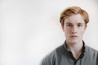 BERLIN, GERMANY - FEBRUARY 11:  (EDITORS NOTE: Image has been desaturated.) Louis Hofmann poses during the Portrait Session presenting the European Shooting Stars 2017 during the 67th Berlinale International Film Festival Berlin at Sofitel Berlin on February 11, 2017 in Berlin, Germany.  (Photo by Vittorio Zunino Celotto/Getty Images)