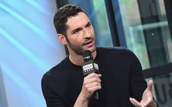 NEW YORK, NY - MAY 12:  Actor Tom Ellis visits Build Series to discuss his role in the television show "Lucifer" at Build Studio on May 12, 2017 in New York City.  (Photo by Gary Gershoff/WireImage)