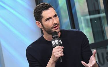NEW YORK, NY - MAY 12:  Actor Tom Ellis visits Build Series to discuss his role in the television show "Lucifer" at Build Studio on May 12, 2017 in New York City.  (Photo by Gary Gershoff/WireImage)