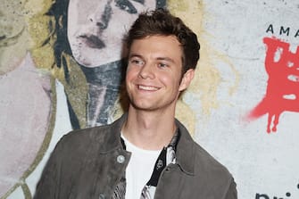 SAN DIEGO, CALIFORNIA - JULY 19: Jack Quaid attends 2019 Comic-Con International - Red Carpet For "The Boys" on July 19, 2019 in San Diego, California. (Photo by Leon Bennett/Getty Images)