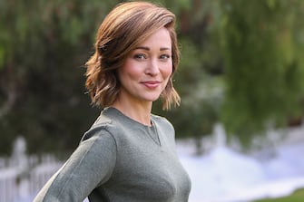 UNIVERSAL CITY, CALIFORNIA - NOVEMBER 14: Actress Autumn Reeser visits Hallmark Channel's "Home & Family" at Universal Studios Hollywood on November 14, 2019 in Universal City, California. (Photo by Paul Archuleta/Getty Images)