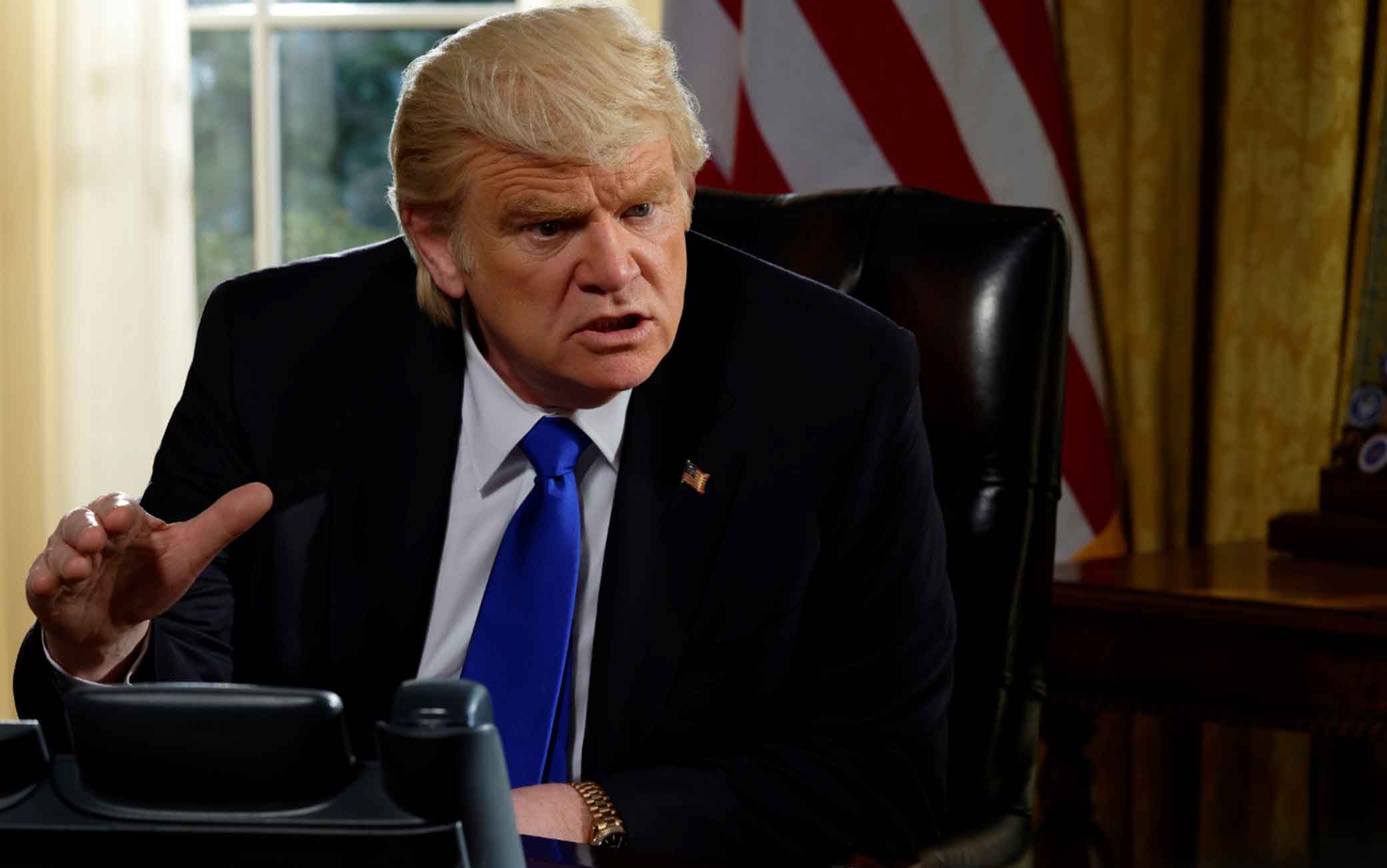 Brendan Gleeson è Donald Trump Brendan Gleeson è Donald Trump