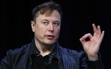 WASHINGTON, DC - MARCH 09: Elon Musk, founder and chief engineer of SpaceX speaks at the 2020 Satellite Conference and Exhibition March 9, 2020 in Washington, DC. Musk answered a range of questions relating to SpaceX projects during his appearance at the conference. (Photo by Win McNamee/Getty Images)