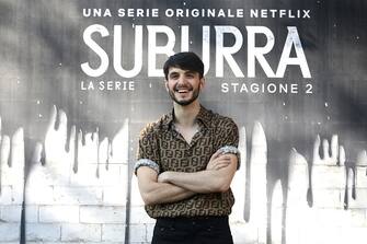 ROME, ITALY - FEBRUARY 20: Giacomo Ferrara attends a photocall for Netflix "Suburra" The Series, season 2 at Casa del Cinema on February 20, 2019 in Rome, Italy. (Photo by Elisabetta Villa/Getty Images for Netflix)