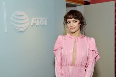TORONTO, ONTARIO - SEPTEMBER 07: Olivia Cooke stops by AT&T ON LOCATION during Toronto International Film Festival 2019 at Hotel Le Germain on September 06, 2019 in Toronto, Canada. (Photo by Stefanie Keenan/Getty Images for AT&T)