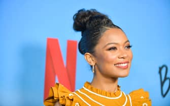 HOLLYWOOD, CALIFORNIA - FEBRUARY 24: Jaz Sinclair attends a Special Screening of Netflix's "All The Bright Places" at ArcLight Hollywood on February 24, 2020 in Hollywood, California. (Photo by Rodin Eckenroth/WireImage)