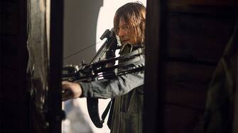Norman Reedus as Daryl Dixon; single - The Walking Dead _ Season 10, Episode 18 - Photo Credit: Eli Ade/AMC