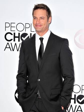 LOS ANGELES, CA - JANUARY 08:  Actor Josh Holloway arrives at the 40th Annual People's Choice Awards at Nokia Theatre L.A. Live on January 8, 2014 in Los Angeles, California.  (Photo by Jerod Harris/Getty Images)
