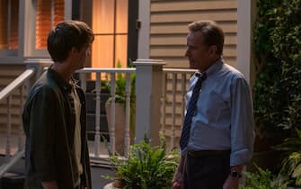 (L-R): Hunter Doohan as Adam Desiato and Bryan Cranston as Michael Desiato in YOUR HONOR, "Part Four". Photo Credit: Skip Bolen/SHOWTIME. 