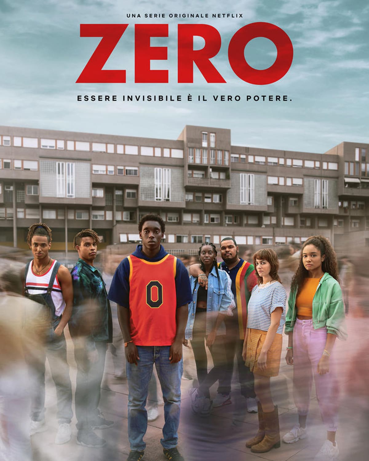 La locandina ufficiale della serie Zero