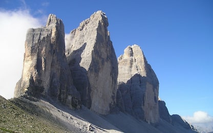 Tre cime di lavaredo, morto alpinista precipitato dalla Cima Grande