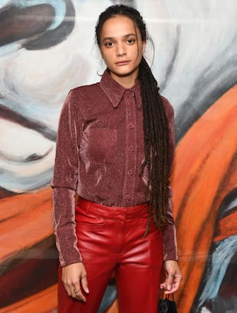 NEW YORK, NEW YORK - SEPTEMBER 18: Sasha Lane attends the "Utopia" Virtual New York Comic Con Press Panel at Mondrian Park Avenue on September 18, 2020 in New York City. (Photo by Noam Galai/Getty Images)