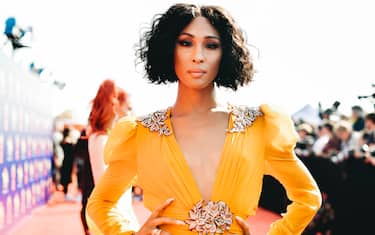SANTA MONICA, CALIFORNIA - JUNE 15: (EDITORS NOTE: Image has been processed using digital filters) Mj Rodriguez attends the 2019 MTV Movie and TV Awards at Barker Hangar on June 15, 2019 in Santa Monica, California. (Photo by Matt Winkelmeyer/Getty Images for MTV)