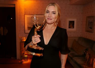 WEST HOLLYWOOD, CALIFORNIA - SEPTEMBER 19: Kate Winslet attends the HBO/ HBO Max Post Emmys Reception at San Vicente Bungalows on September 19, 2021 in West Hollywood, California. (Photo by FilmMagic/FilmMagic for HBO/HBO Max)