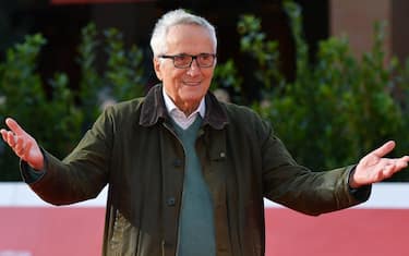 Italian director Marco Bellocchio poses on the red carpet at the 16th annual Rome International Film Festival, in Rome, Italy, 18 October 2021. The film festival runs from 14 to 24 October. ANSA/ETTORE FERRARI 