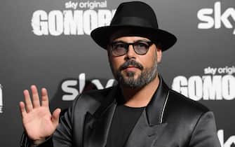 Italian director and actor Marco D'Amore poses during the red carpet for the TV series 'Gomorra-season finale' (Gomorrah-final season) in Rome, Italy, 15 November 2021. The series, in its fifth and final season, is based on Italian writer Roberto Saviano's 2006 novel and will air on 19 November.  ANSA / ETTORE FERRARI