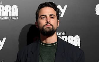 Italian actor Roberto Oliveri poses during the red carpet for the TV series 'Gomorra-stagione finale' (Gomorrah-final season) in Rome, Italy, 15 November 2021. The series, in its fifth and final season, is based on Italian writer Roberto Saviano's 2006 novel and will air on 19 November.     ANSA/ETTORE FERRARI