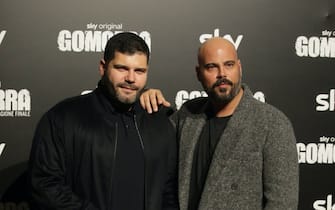 Salvatore Esposito e Marco D'Amore alla conferenza stampa di Gomorra 5, la stagione finale