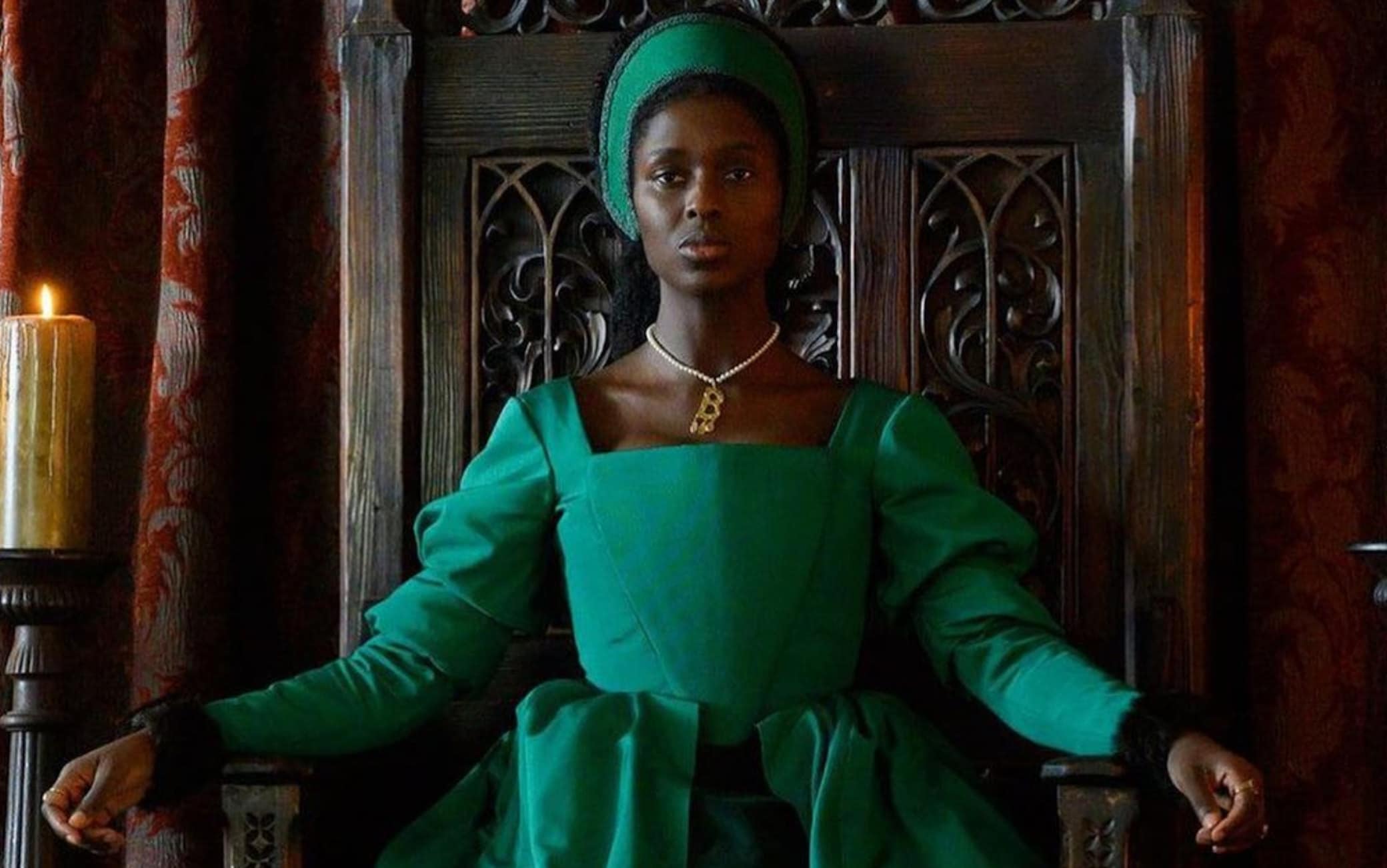 Anne Boleyn, the trailer for the TV series about Anna Bolena played by Jodie Turner-Smith