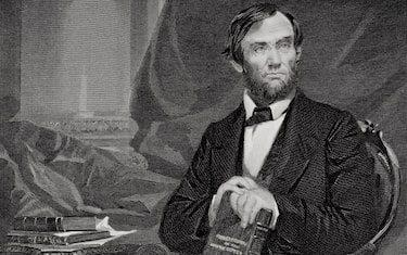 UNSPECIFIED - CIRCA 1800: Abraham Lincoln 1809-65. 16th President of the United States 1861-65. From painting by Alonzo Chappel (Photo by Universal History Archive/Getty Images)