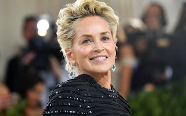 NEW YORK, NEW YORK - SEPTEMBER 13: Sharon Stone attends The 2021 Met Gala Celebrating In America: A Lexicon Of Fashion at Metropolitan Museum of Art on September 13, 2021 in New York City. (Photo by Jeff Kravitz/FilmMagic)