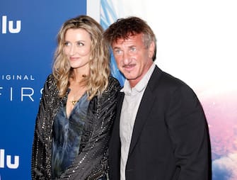 LOS ANGELES, CA - SEPTEMBER 12:  Natascha McElhone and Sean Penn attend the premiere of Hulu's 'The First' at California Science Center on September 12, 2018 in Los Angeles, California.  (Photo by Tibrina Hobson/Getty Images)