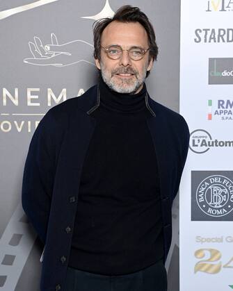 ROME, ITALY - DECEMBER 21: Alessandro Preziosi attends the red carpet of the Cinemagia Movie Awards 2021 at Hotel St. Regis on December 21, 2021 in Rome, Italy. (Photo by Daniele Venturelli/Getty Images)